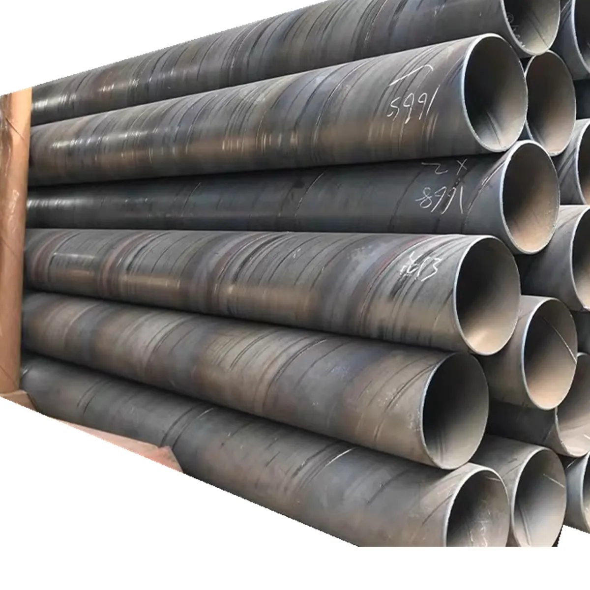 Helical Welded Steel Pipe Hot Sale Carbon Steel Spiral PipeUsed For Oil And Gas